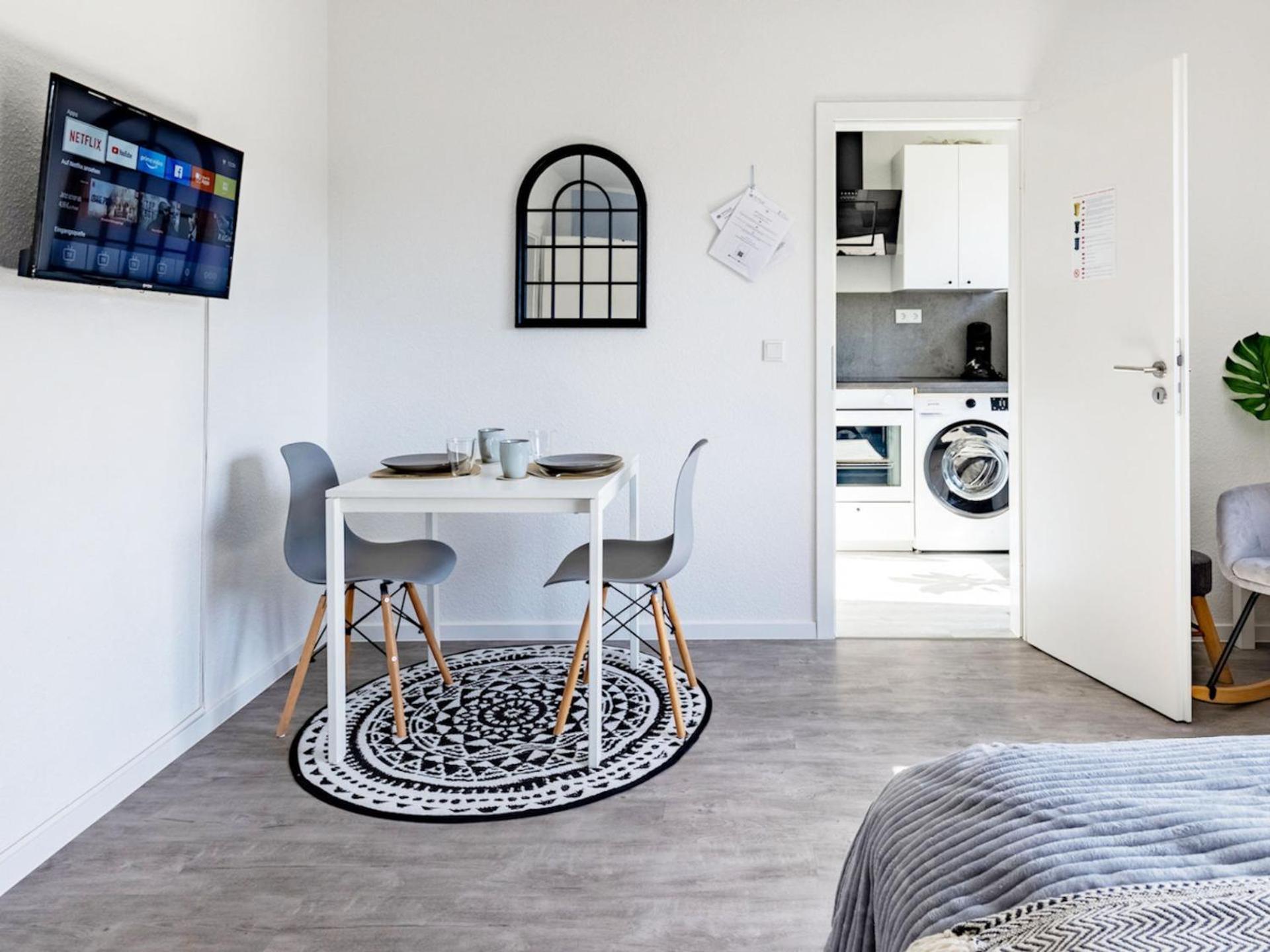Vaz Apartments E01 Kueche, Tv, Netflix, Ca 15 Min Messe U Hbf Essen Exterior photo