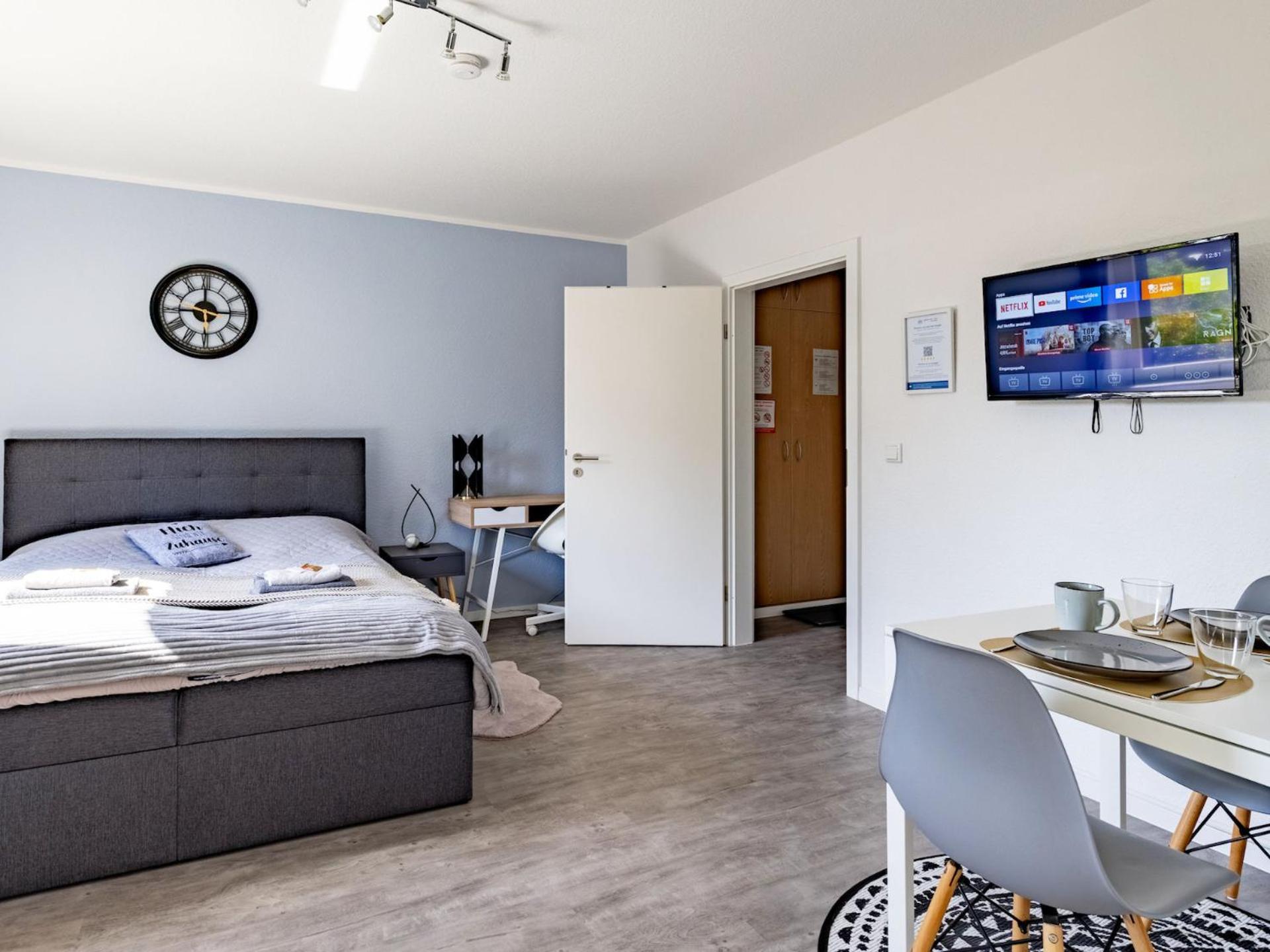 Vaz Apartments E01 Kueche, Tv, Netflix, Ca 15 Min Messe U Hbf Essen Exterior photo