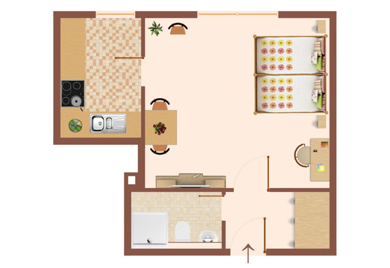 Vaz Apartments E01 Kueche, Tv, Netflix, Ca 15 Min Messe U Hbf Essen Exterior photo